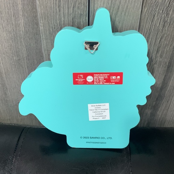 New Hello Kitty As A Pastel Unicorn Star Die Cut Wooden Wood Sign By Sanrio - Picture 2 of 6